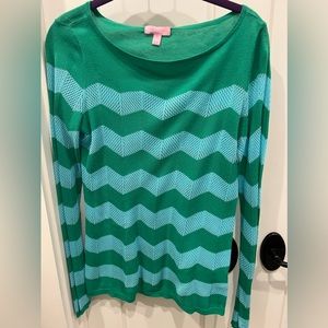 Lilly Pulitzer lightweight sweater size M